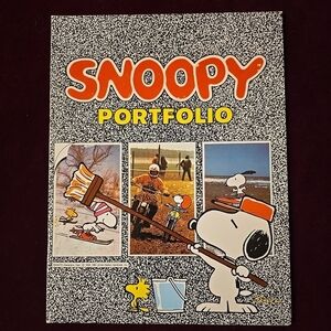 Peanuts Snoopy Portfolio Vtg 1960’s-70’s and Valentines St Patrick's Cutouts New